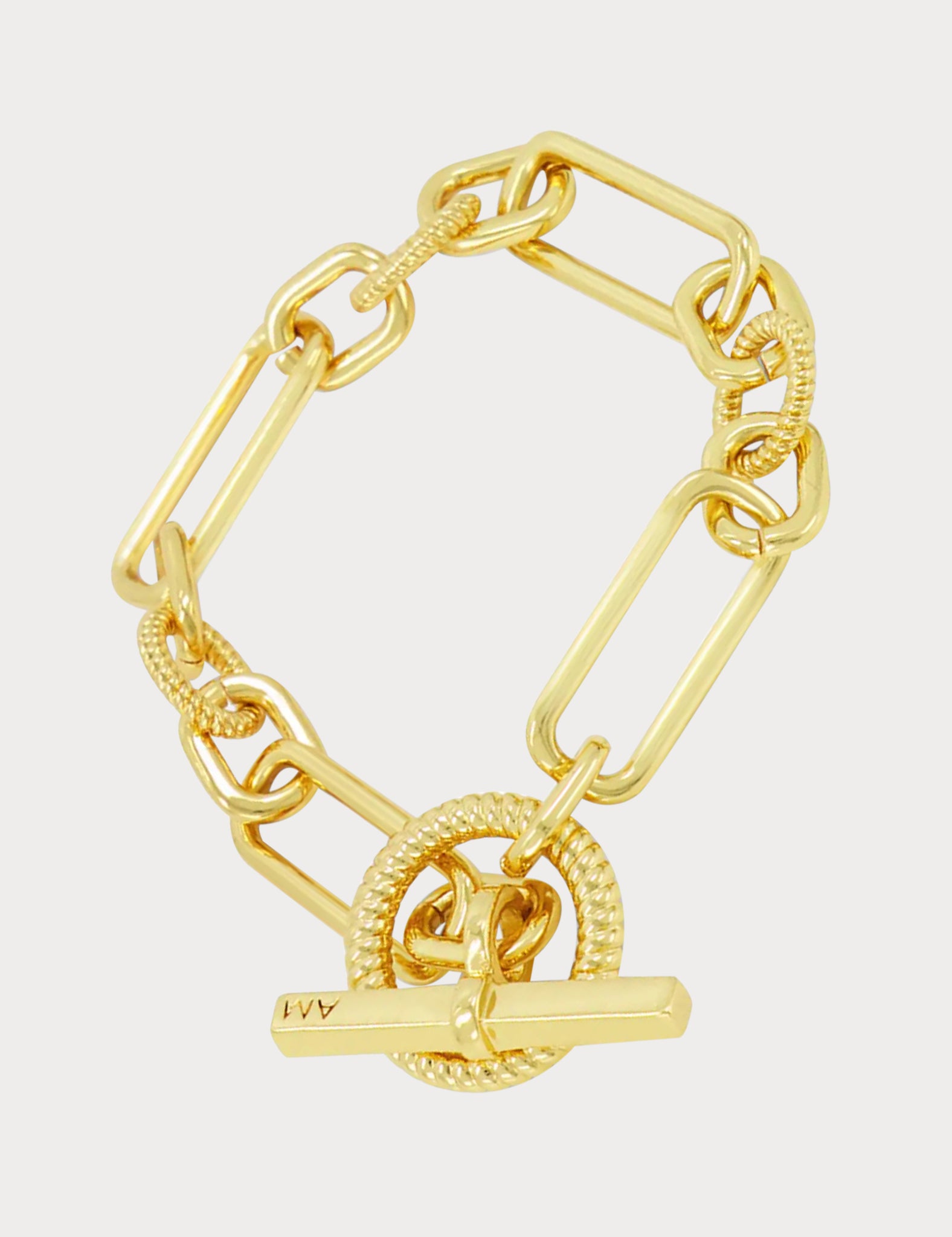 Gold Toggle Bracelet