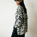 Apres Ski Mohair Cardigan Black