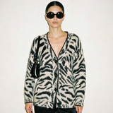 Apres Ski Mohair Cardigan Black