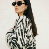 Apres Ski Mohair Cardigan Black