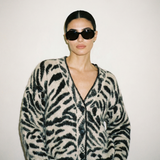 Apres Ski Mohair Cardigan Black