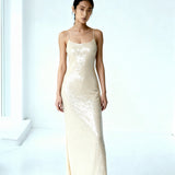 Sequin Dress Ivory