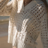 Open Knit Sweater