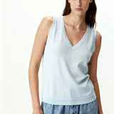 Cashmere Blend Tank Ice
