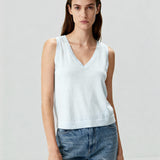 Cashmere Blend Tank Ice