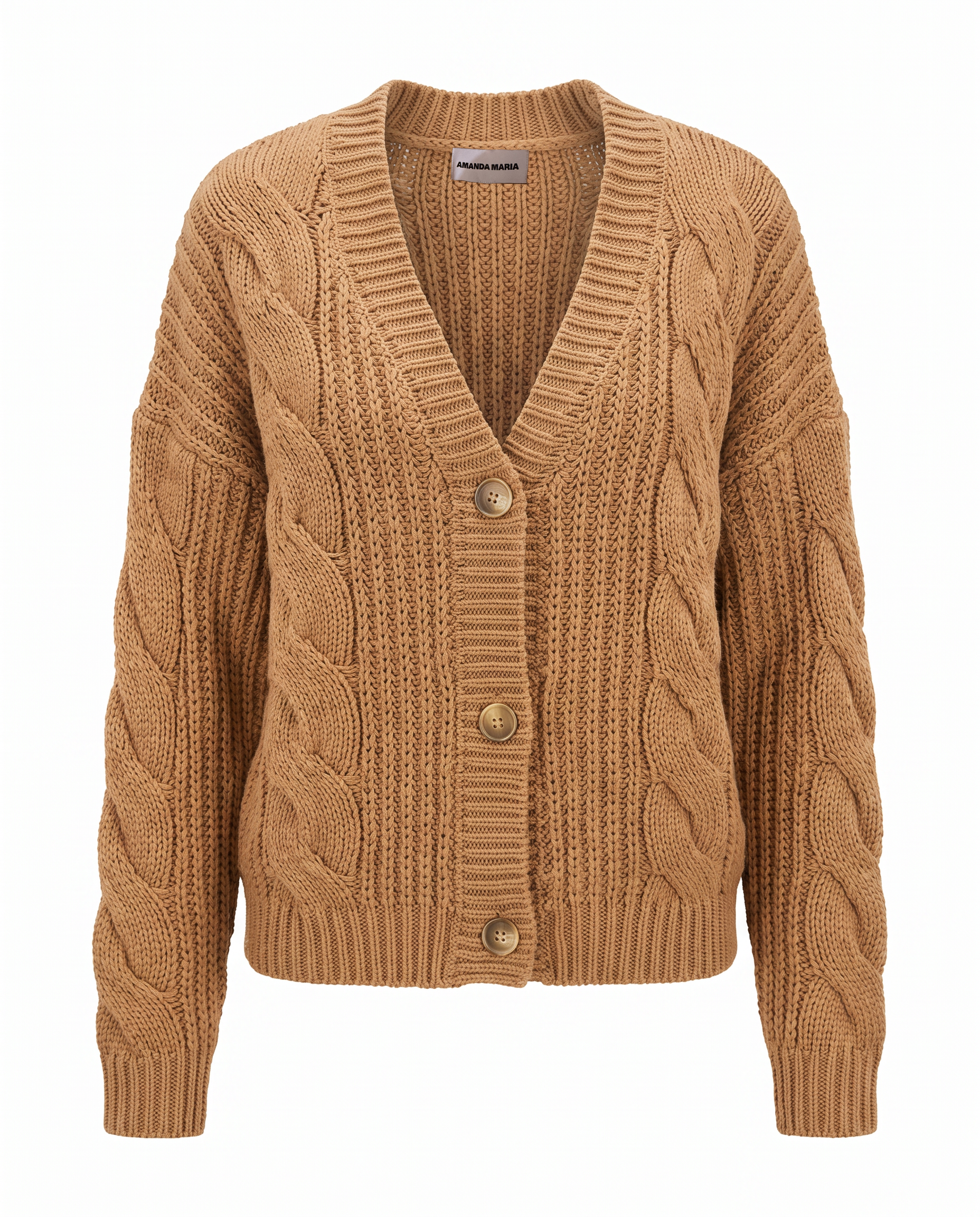 Cable Knit Cotton Sweater