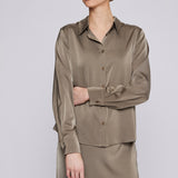 Keli Classic Satin Blouse