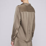 Keli Classic Satin Blouse