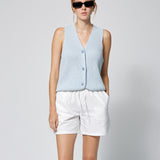 Linen Cotton Bermuda Short