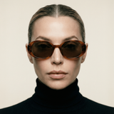 Retro Oval Tortoise Sunnies