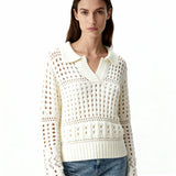 Open Knit Sweater