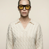 Vail Polo Sweater Ivory