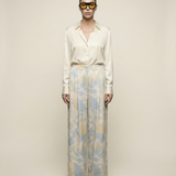 100% Silk Blouse Ivory