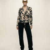 Limited Edition Chiffon Tie Front Blouse