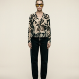 Limited Edition Chiffon Tie Front Blouse