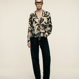 Limited Edition Chiffon Tie Front Blouse