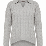 Vail Polo Sweater Charcoal